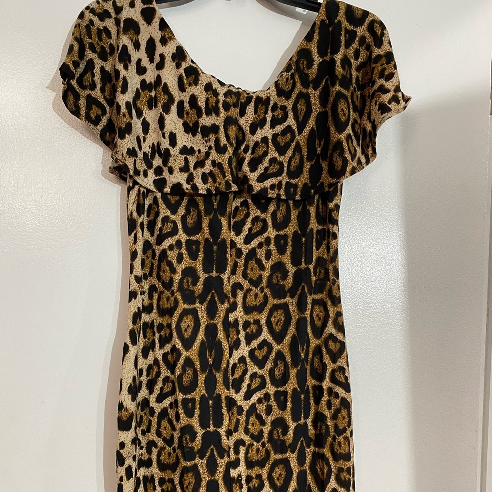 NWOT Unique Vintage Off the Shoulder Wiggle Dress